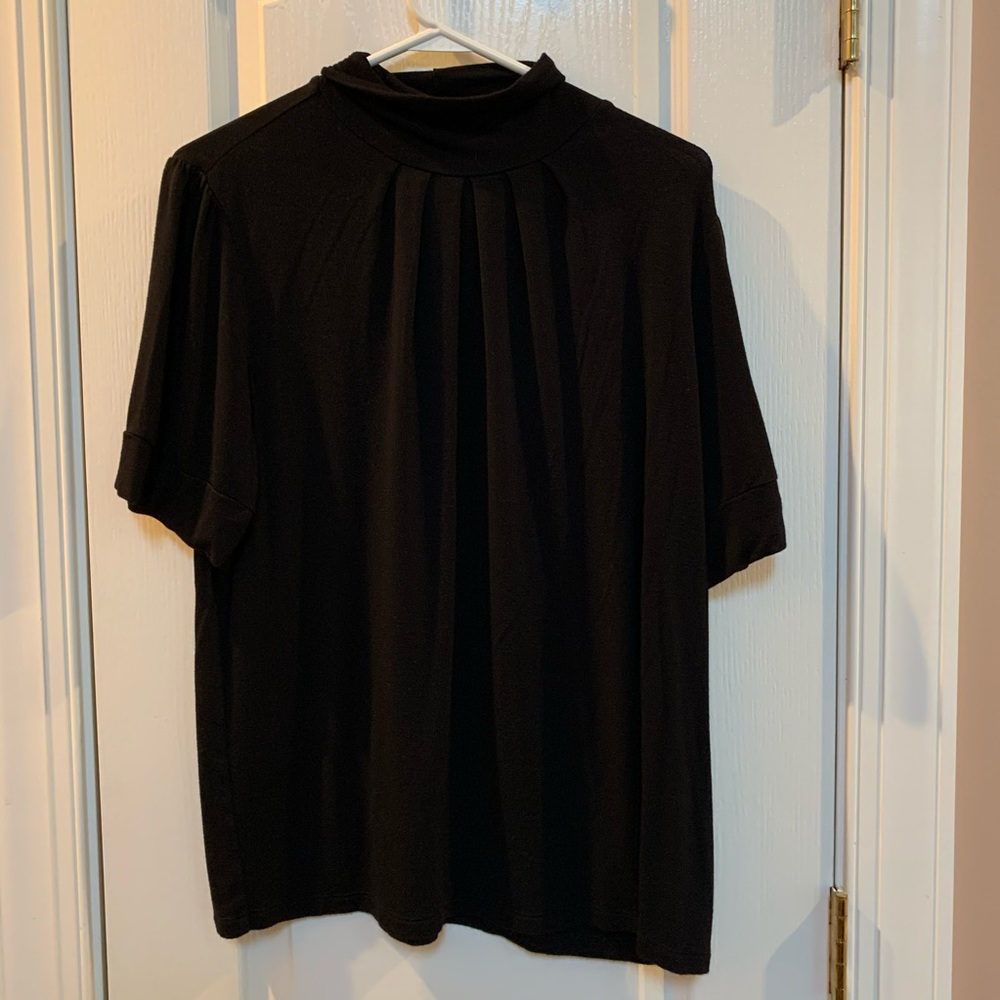 Apt 9 women’s black mockneck shirt size 1X